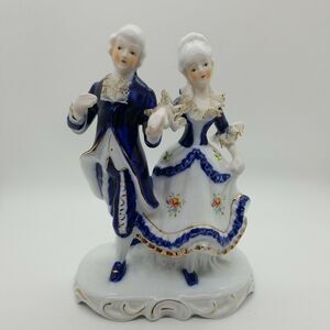 Vintage Porcelain Couple Rococo Style, Beautiful Must See!